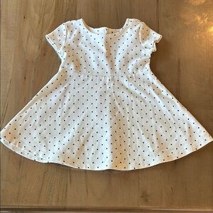White Polka Dot Dress - Old Navy - 18-24 months